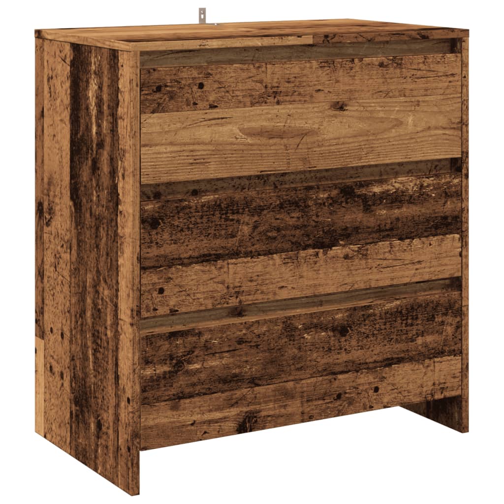 Buffet vieux bois 70x41x75 cm bois d'ingénierie - XIOS