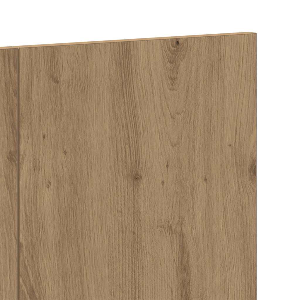 Tête de lit chêne artisanal 120x1,5x80 cm bois d'ingénierie - XIOS
