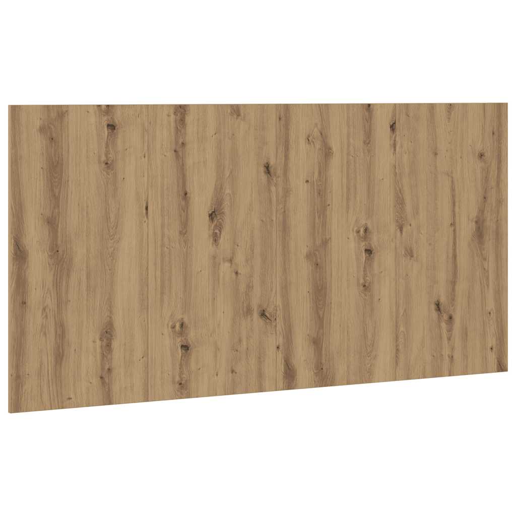 Tête de lit chêne artisanal 160x1,5x80 cm bois d'ingénierie