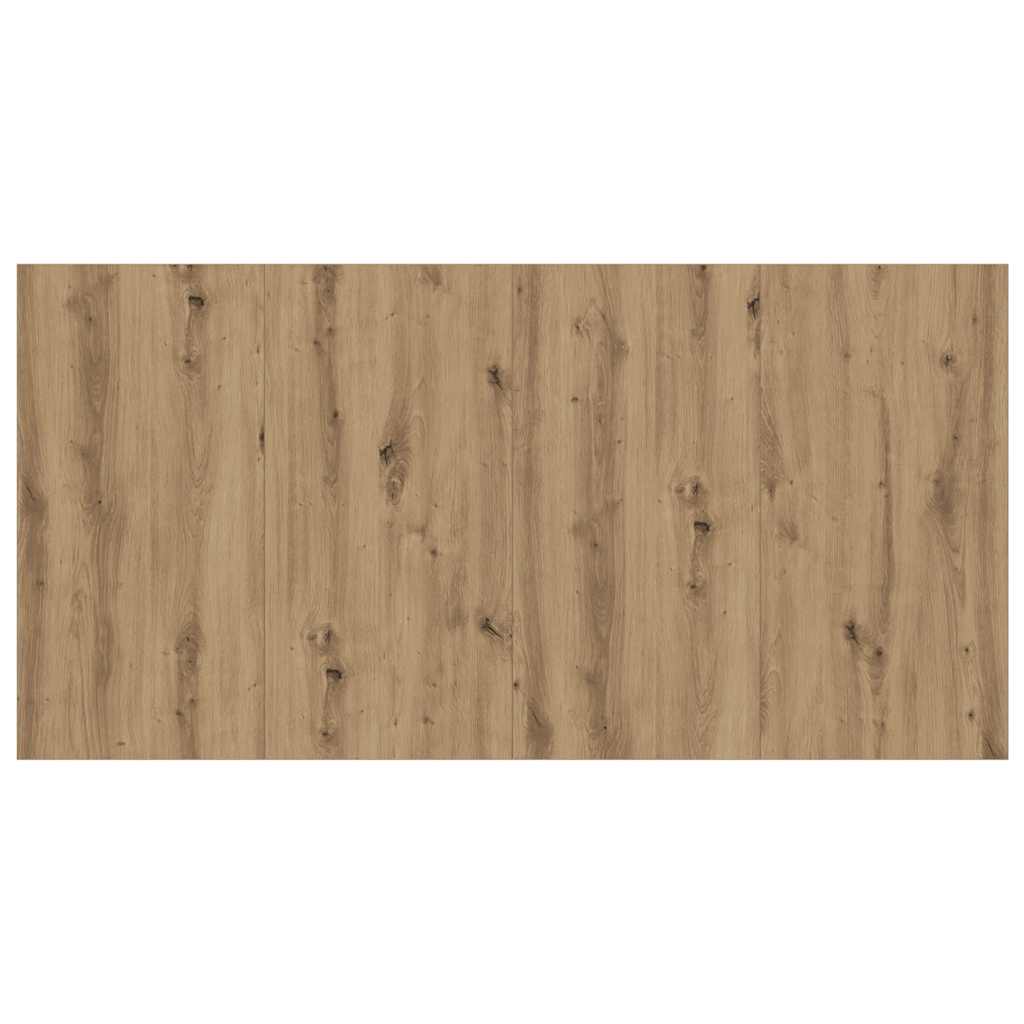 Tête de lit chêne artisanal 160x1,5x80 cm bois d'ingénierie
