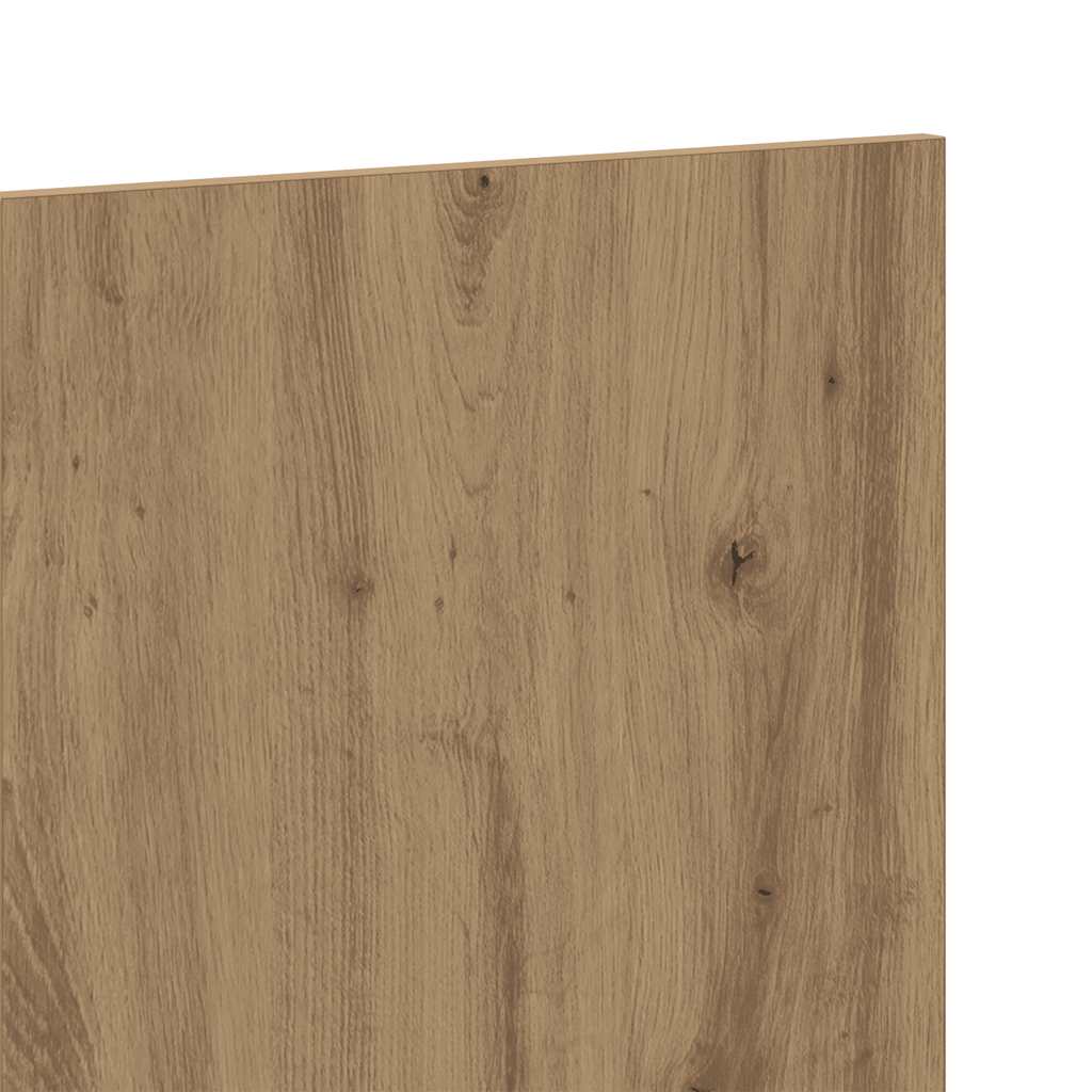Tête de lit chêne artisanal 160x1,5x80 cm bois d'ingénierie