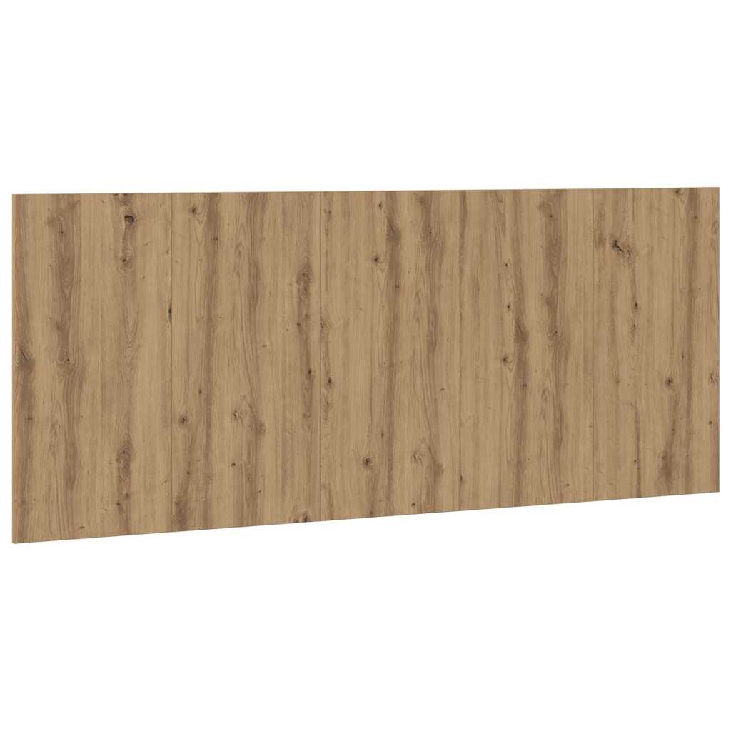 Tête de lit chêne artisanal 200x1,5x80 cm bois d'ingénierie - XIOS