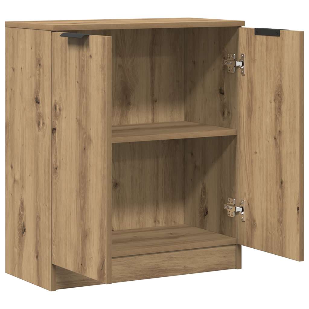 Buffet chêne artisanal 60x30x70 cm bois d'ingénierie - XIOS