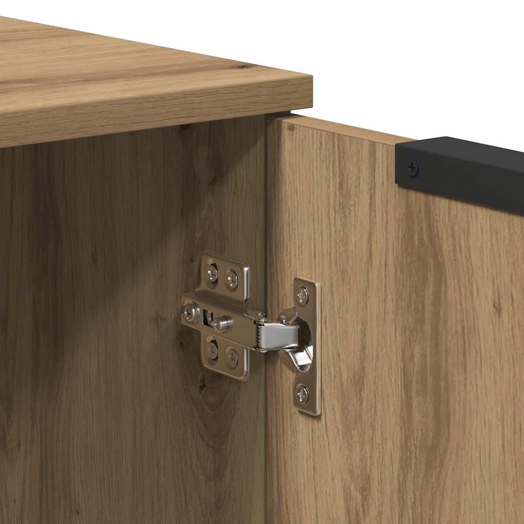 Buffet chêne artisanal 60x30x70 cm bois d'ingénierie - XIOS