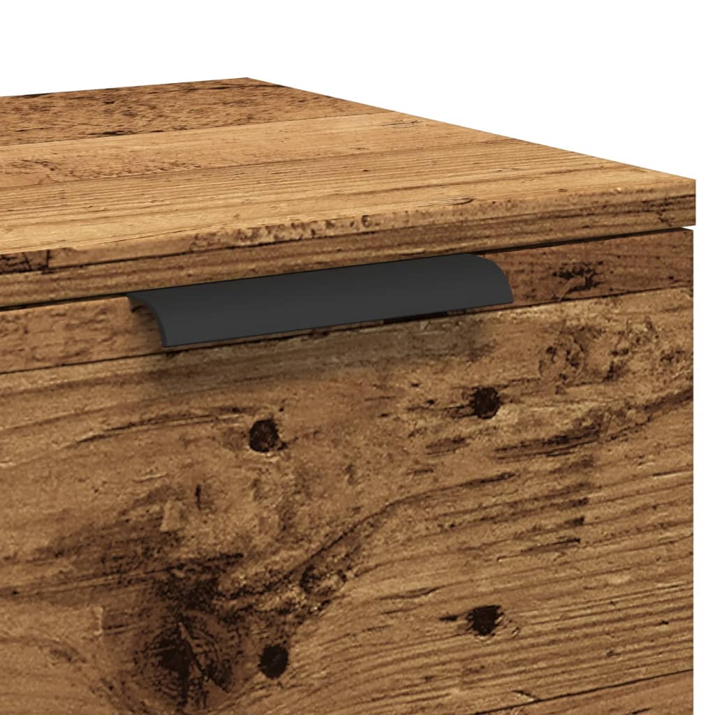 Buffet vieux bois 60x30x70 cm bois d'ingénierie - XIOS