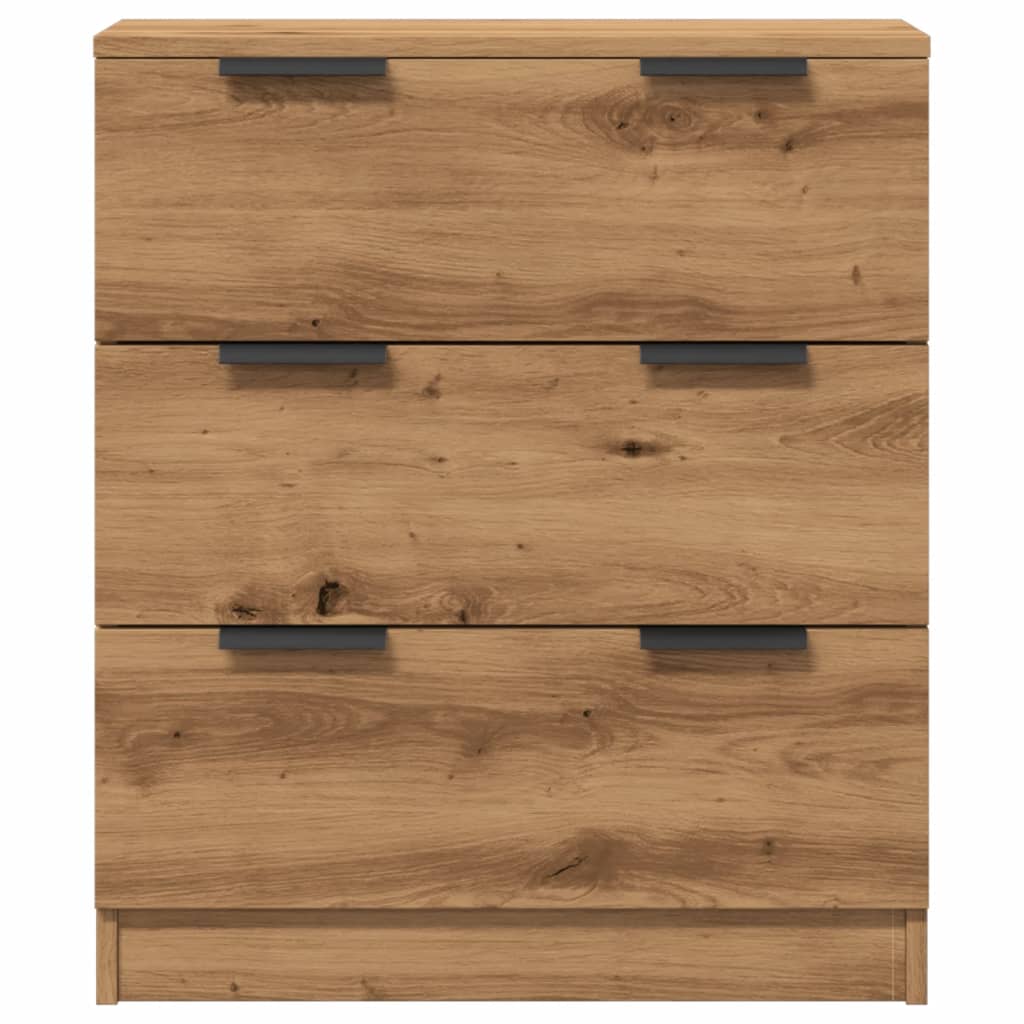 Buffet chêne artisanal 60x30x70 cm bois d'ingénierie - XIOS