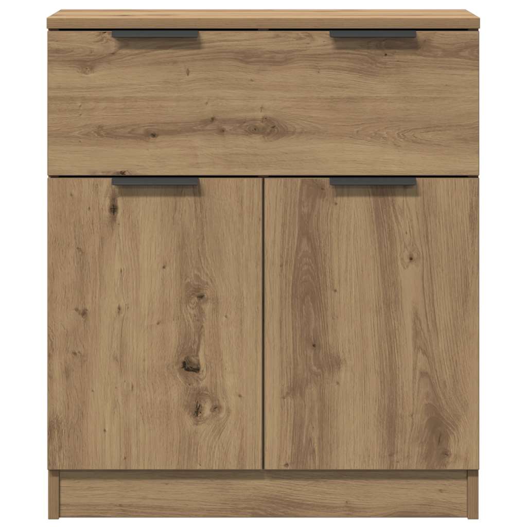 Buffet chêne artisanal 60x30x70 cm bois d'ingénierie - XIOS