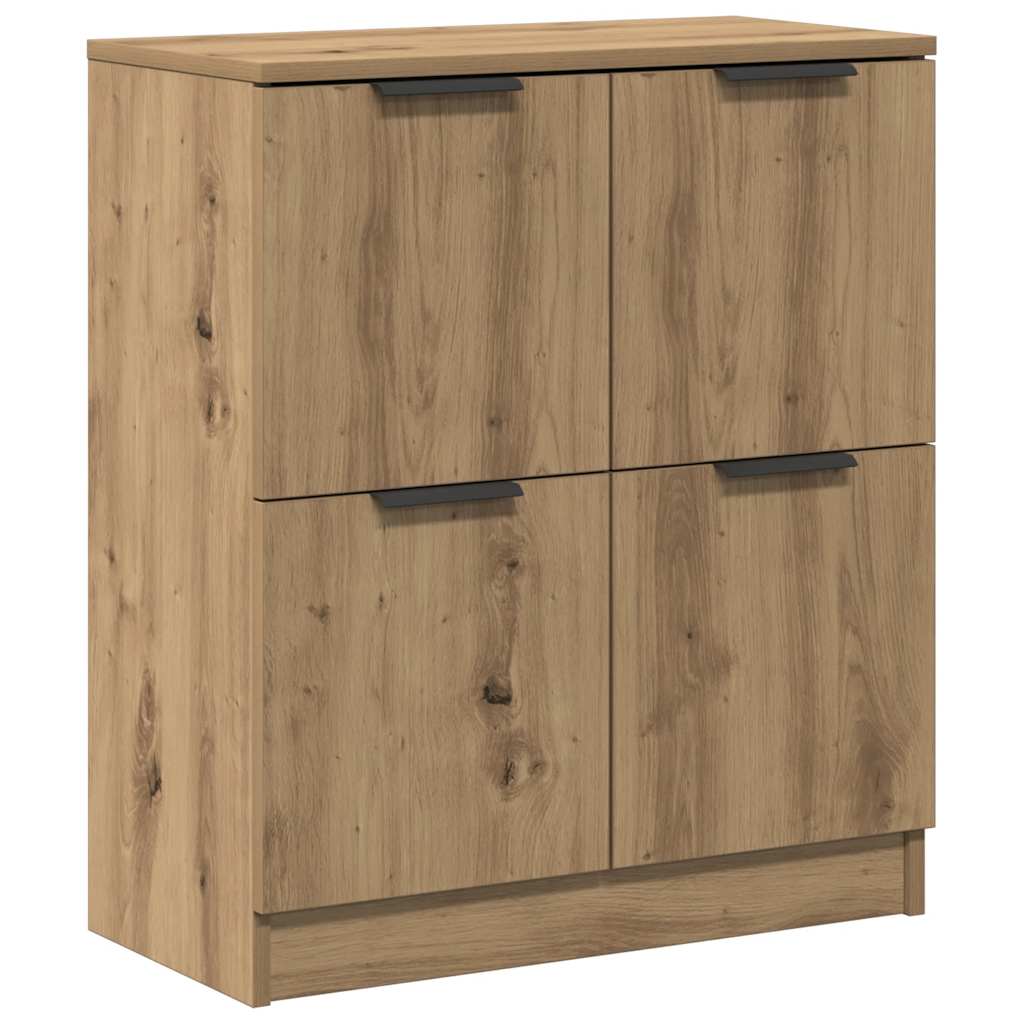 Buffet chêne artisanal 60x30x70 cm bois d'ingénierie - XIOS