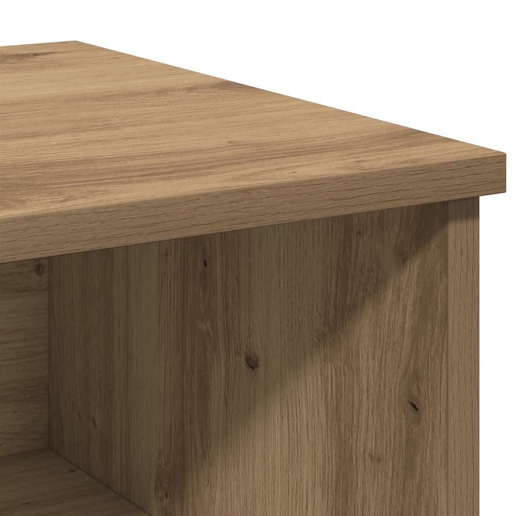 Tables de chevet 2 pcs chêne artisanal bois d'ingénierie - XIOS