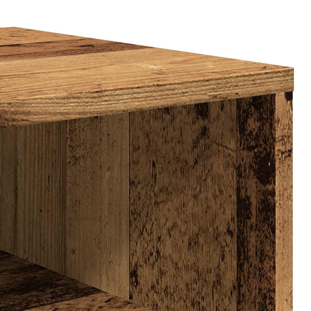 Meuble TV vieux bois 150x33,5x45 cm bois d'ingénierie - XIOS