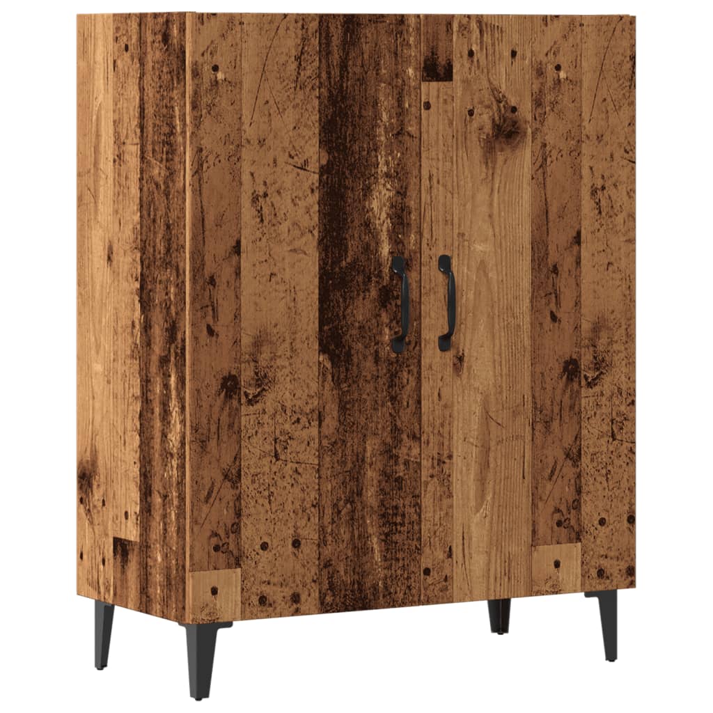 Buffet vieux bois 70x34x90 cm bois d'ingénierie - XIOS