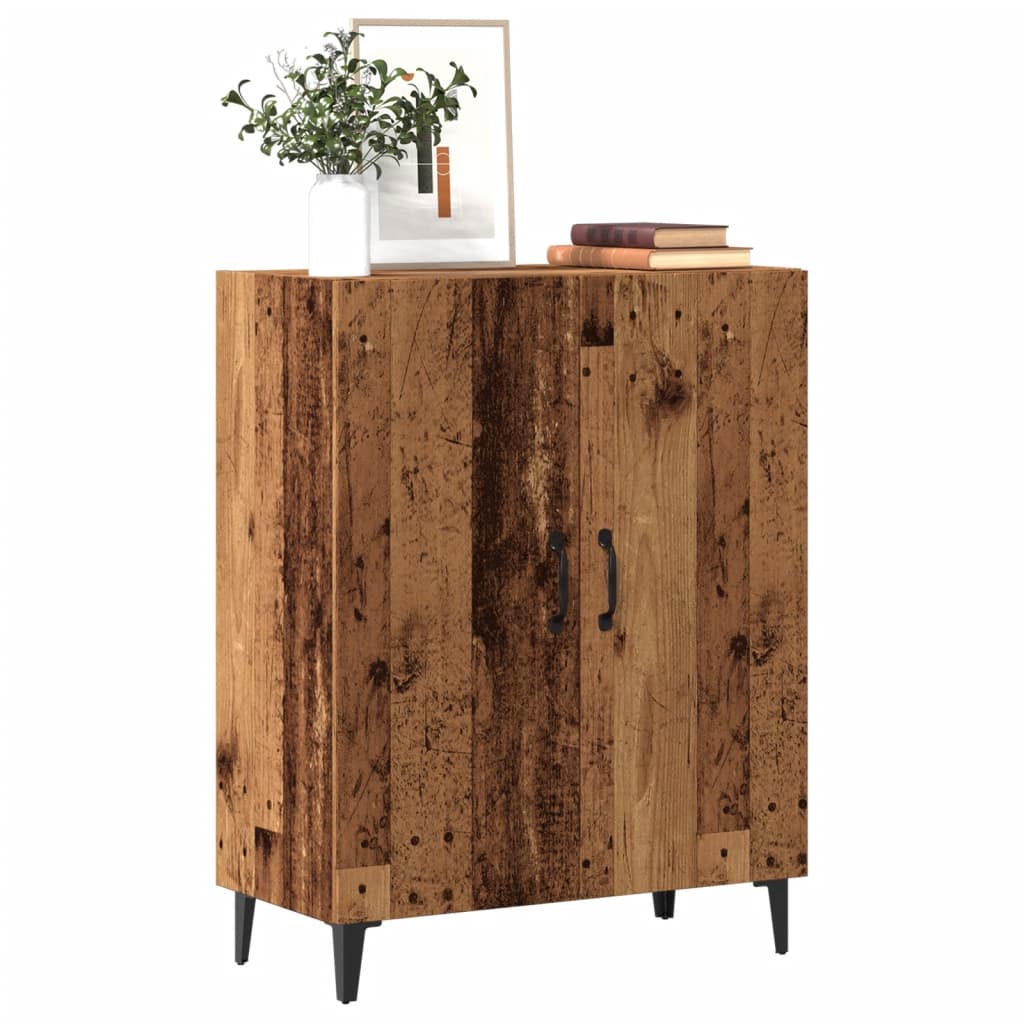 Buffet vieux bois 70x34x90 cm bois d'ingénierie - XIOS