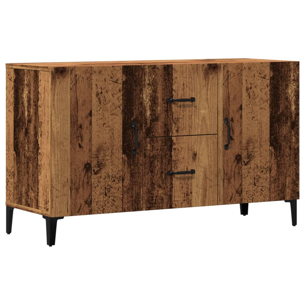 Buffet vieux bois 100x36x60 cm bois d'ingénierie - XIOS