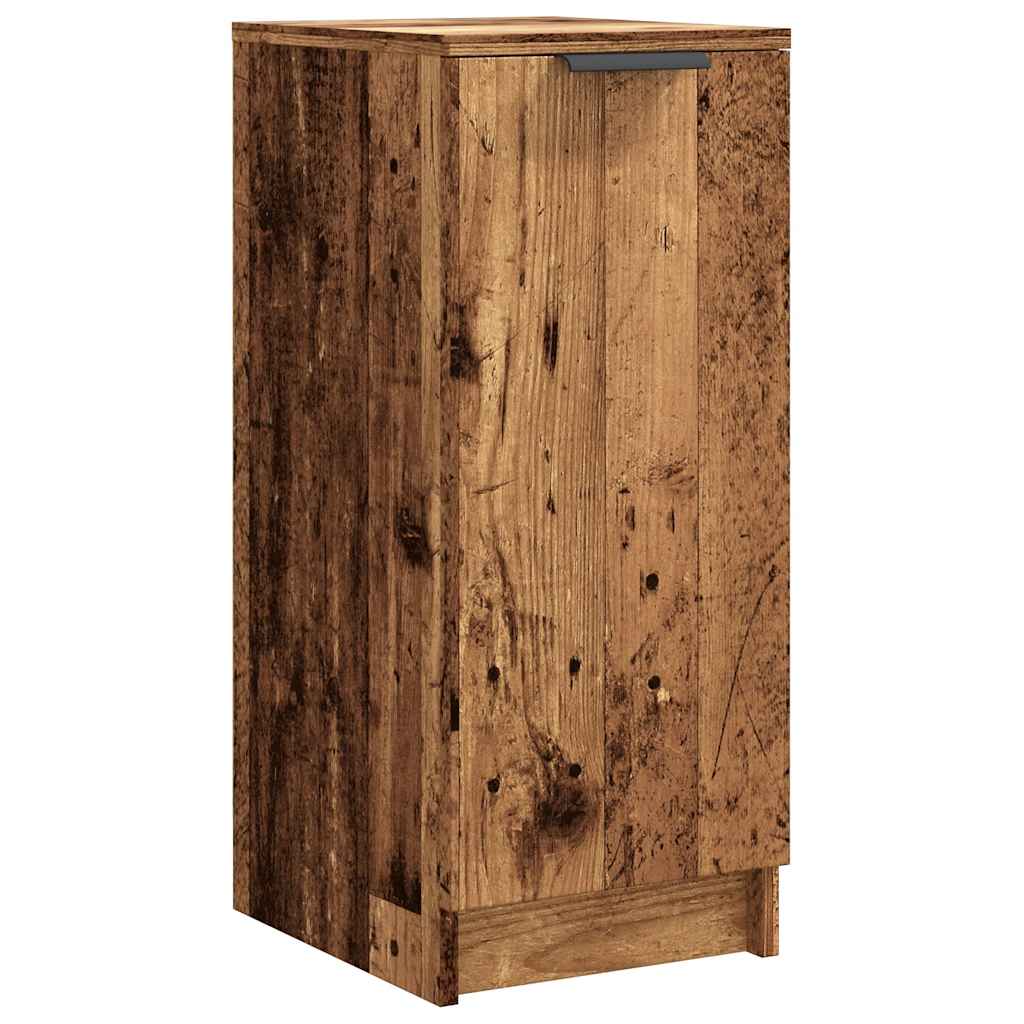 Armoire à chaussures vieux bois 29,5x35x70 cm bois ingénierie - XIOS