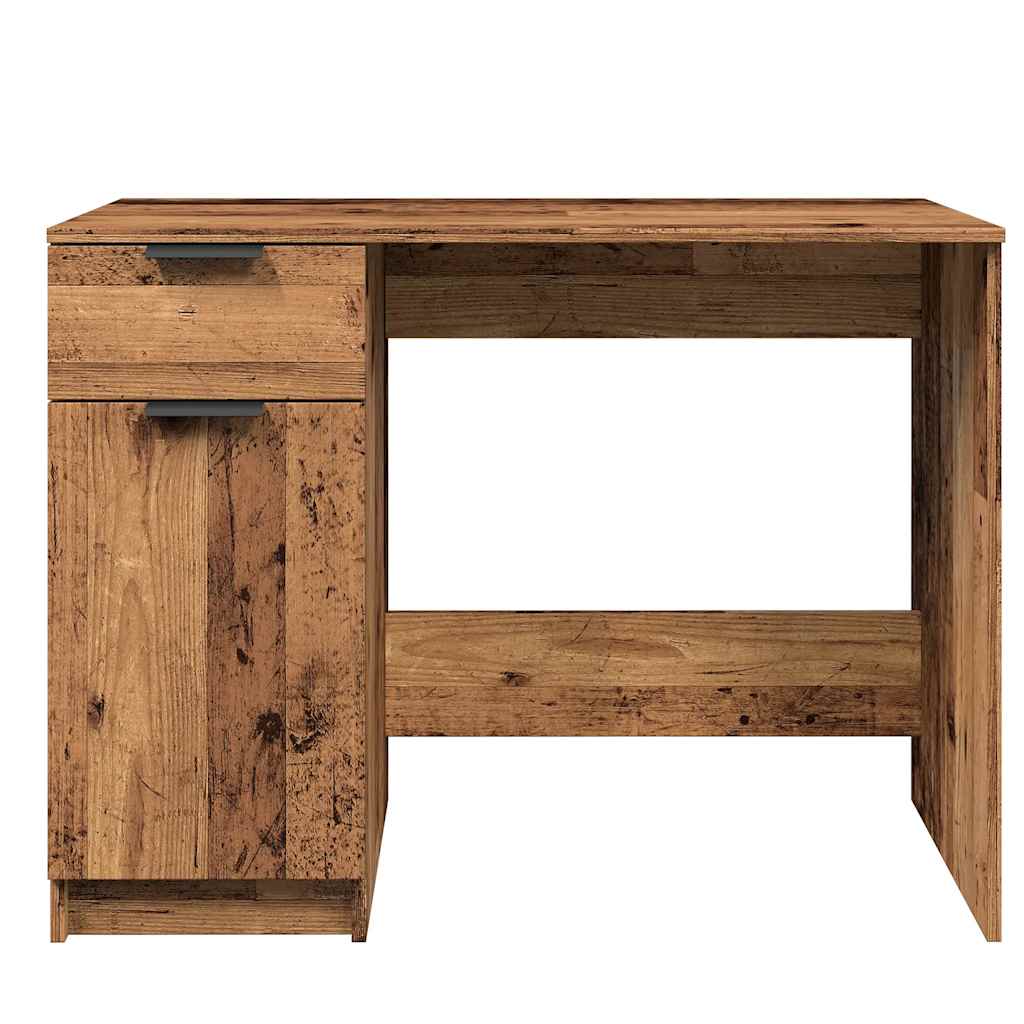 Bureau vieux bois 100x50x75 cm bois d'ingénierie - XIOS