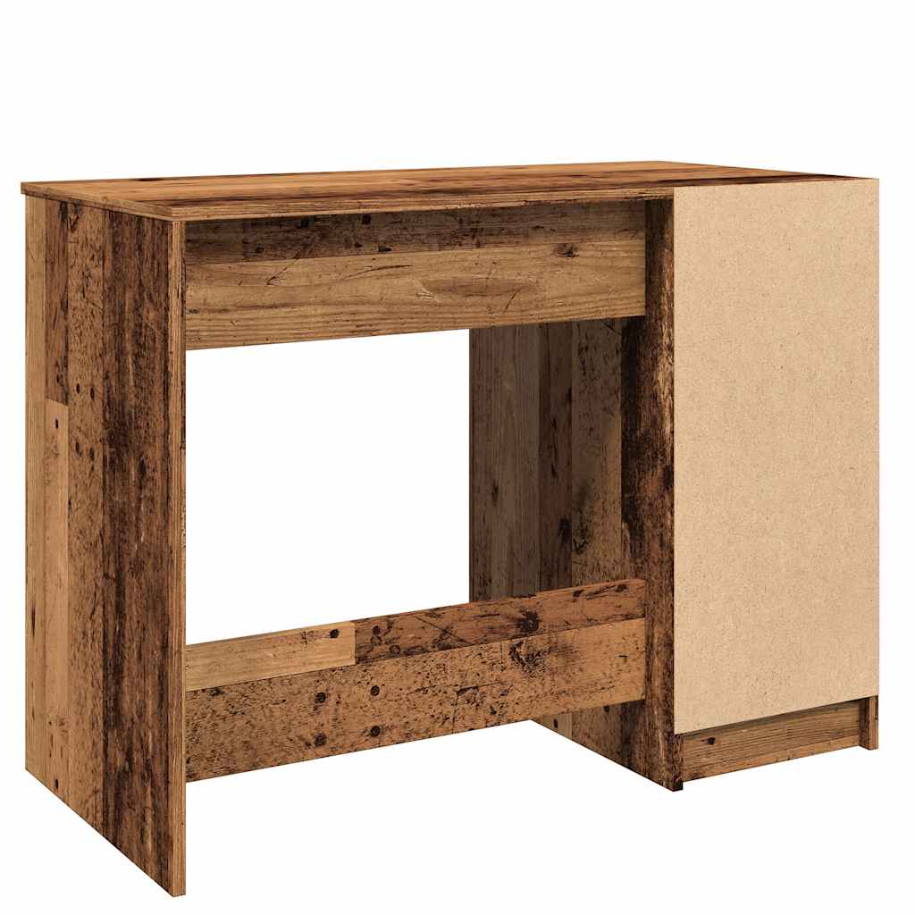 Bureau vieux bois 100x50x75 cm bois d'ingénierie - XIOS