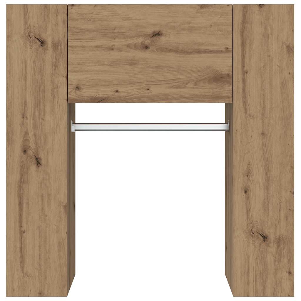 Armoire de couloir chêne artisanal 97,5x37x99cm bois ingénierie - XIOS