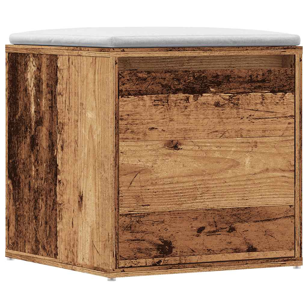 Tiroir boîte vieux bois 40,5x40x40 cm bois d'ingénierie - XIOS