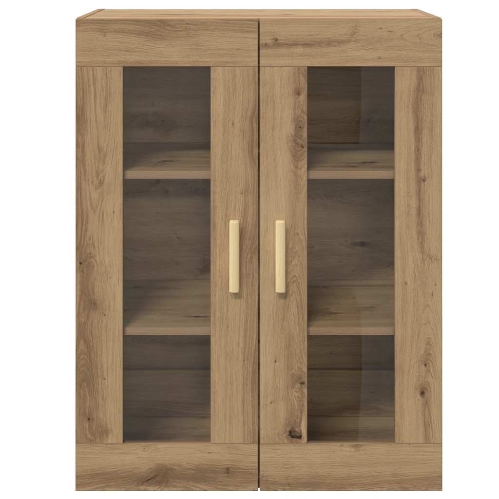 Armoire murale suspendue chêne artisanal 69,5x34x90 cm - XIOS