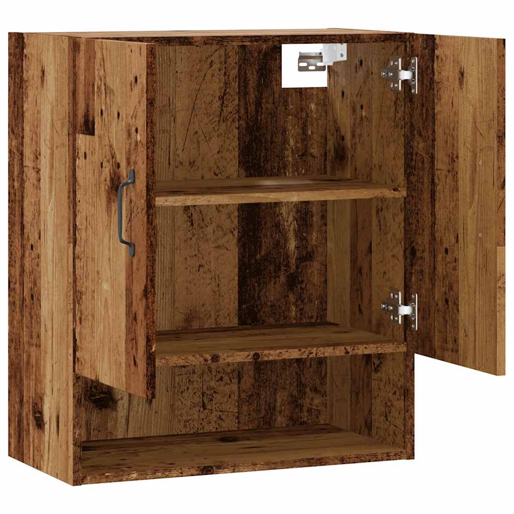 Armoire murale vieux bois 60x31x70 cm bois d'ingénierie - XIOS