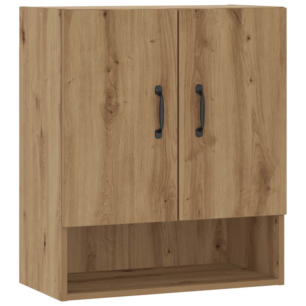 Armoire murale chêne artisanal 60x31x70 cm bois d'ingénierie - XIOS
