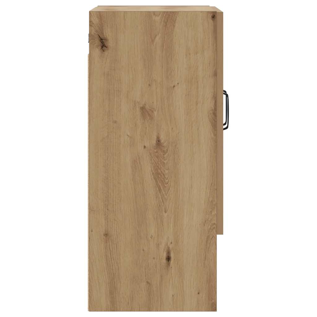 Armoire murale chêne artisanal 60x31x70 cm bois d'ingénierie - XIOS