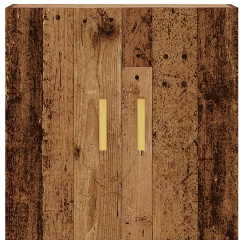 Armoire murale vieux bois 60x31x60 cm bois d'ingénierie - XIOS