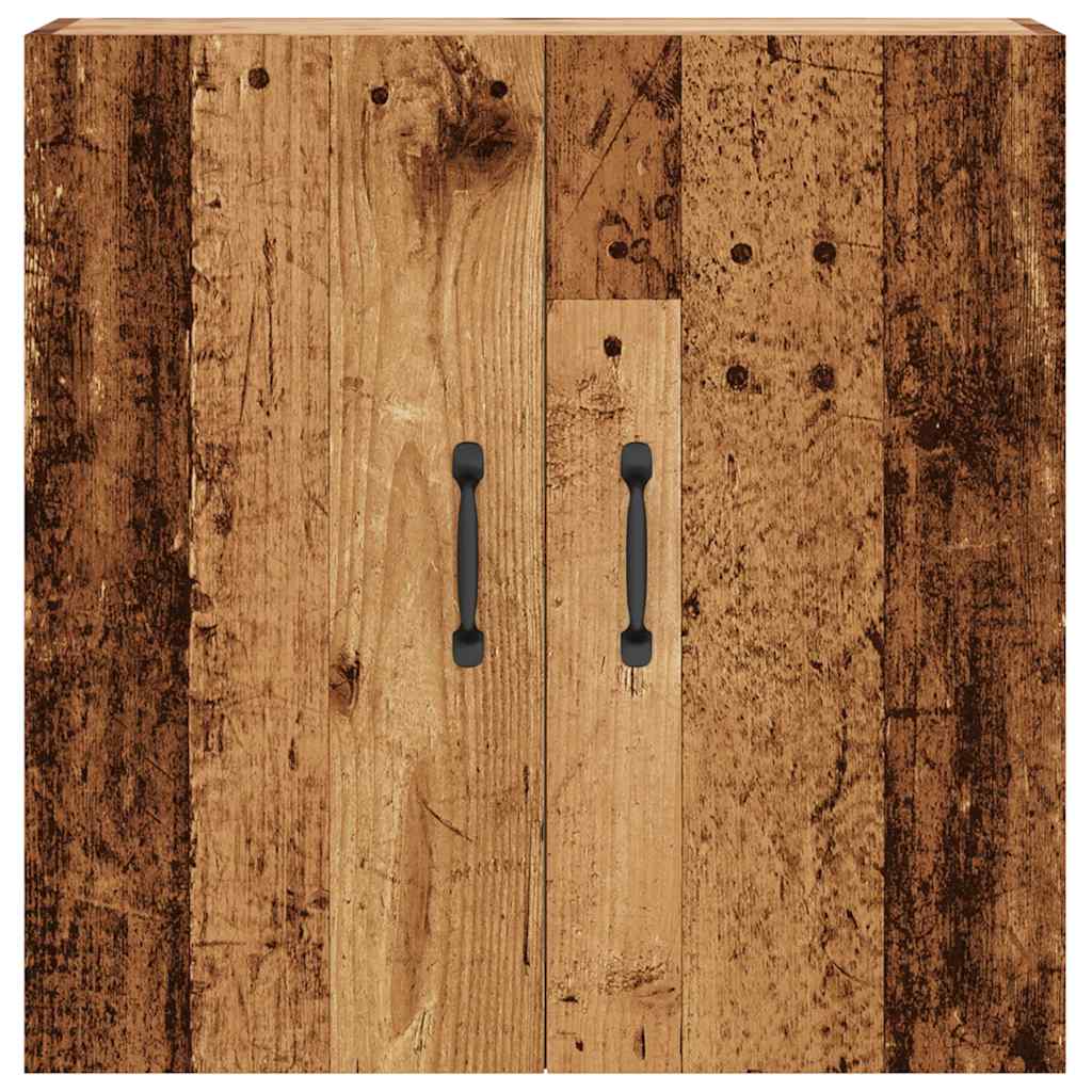 Armoire murale vieux bois 60x31x60 cm bois d'ingénierie - XIOS