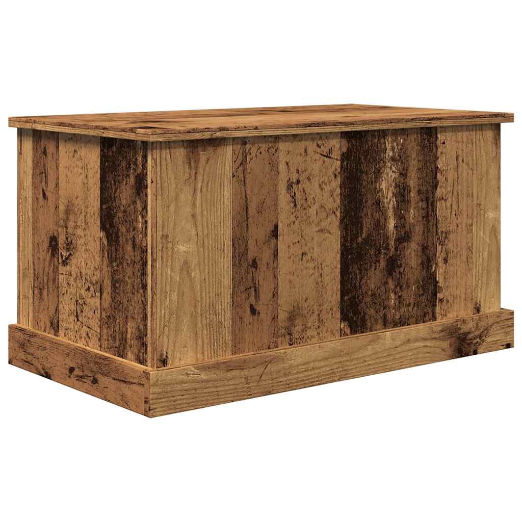 Boîtes de rangement vieux bois 70x40x38 cm bois d'ingénierie - XIOS