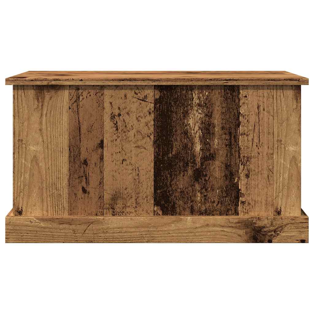 Boîtes de rangement vieux bois 70x40x38 cm bois d'ingénierie - XIOS