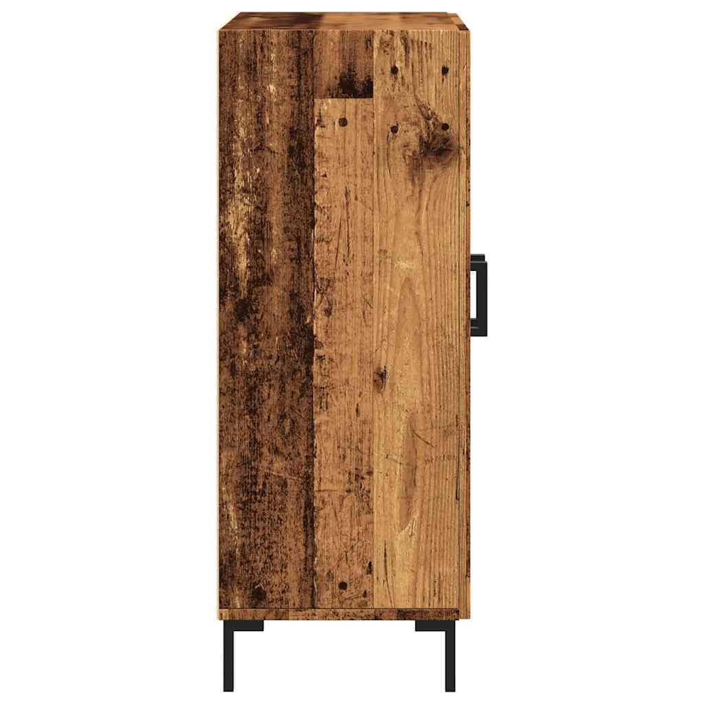Buffet vieux bois 69,5x34x90 cm bois d'ingénierie - XIOS