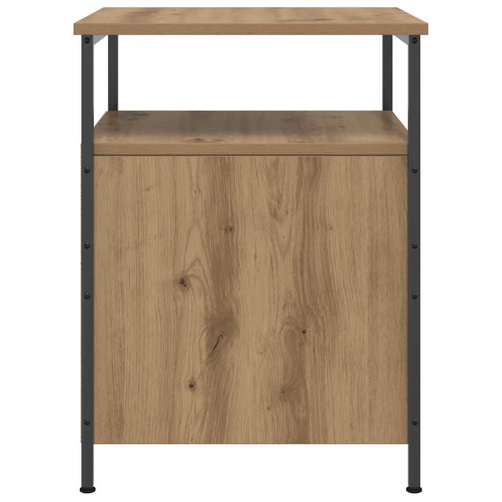 Tables de chevet 2 pcs chêne artisanal bois d'ingénierie - XIOS