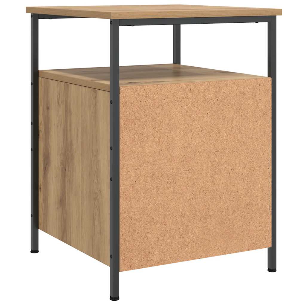 Tables de chevet 2 pcs chêne artisanal bois d'ingénierie - XIOS