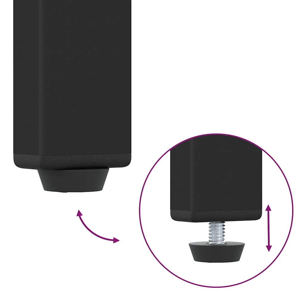 Tables de chevet 2 pcs chêne artisanal bois d'ingénierie - XIOS