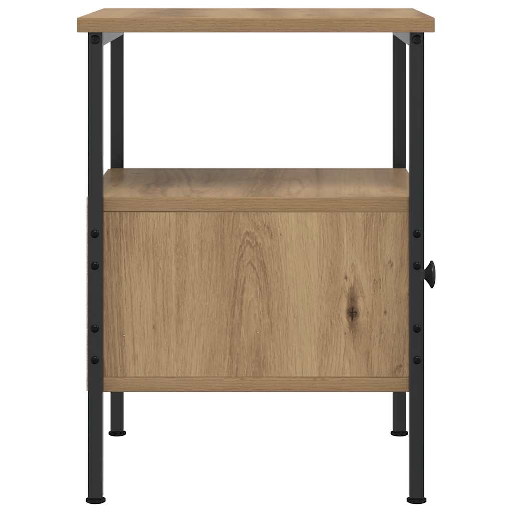 Tables de chevet 2 pcs chêne artisanal bois d'ingénierie - XIOS