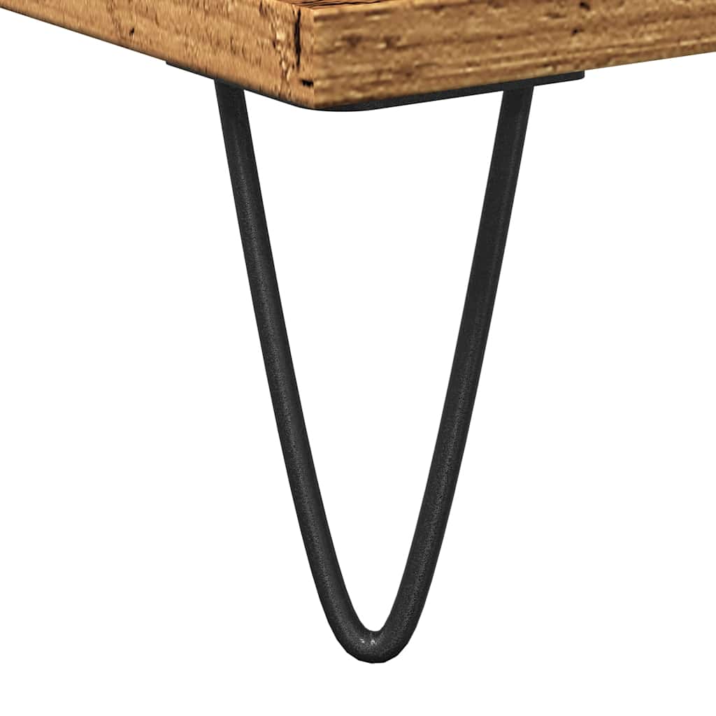 Buffet vieux bois 101,5x35x70 cm bois d’ingénierie - XIOS