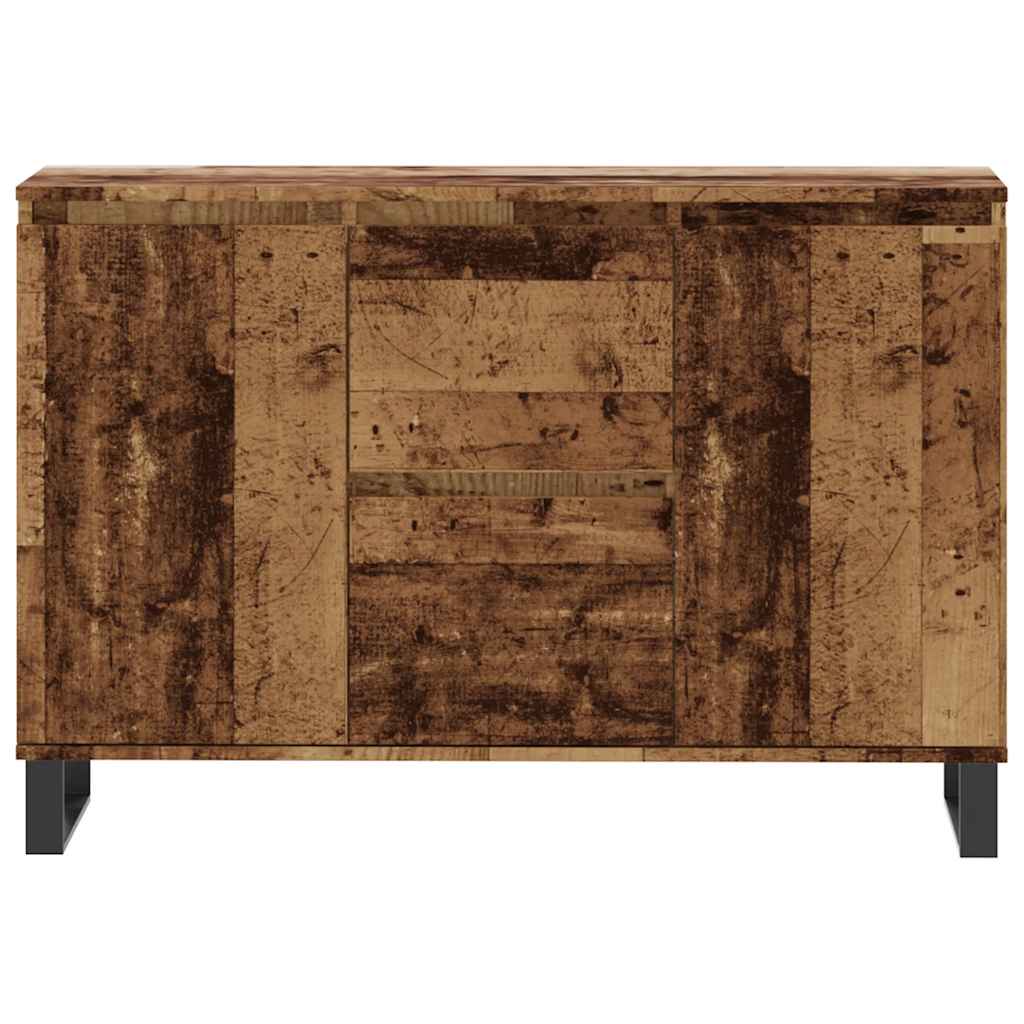 Buffet vieux bois 101,5x35x70 cm bois d’ingénierie - XIOS