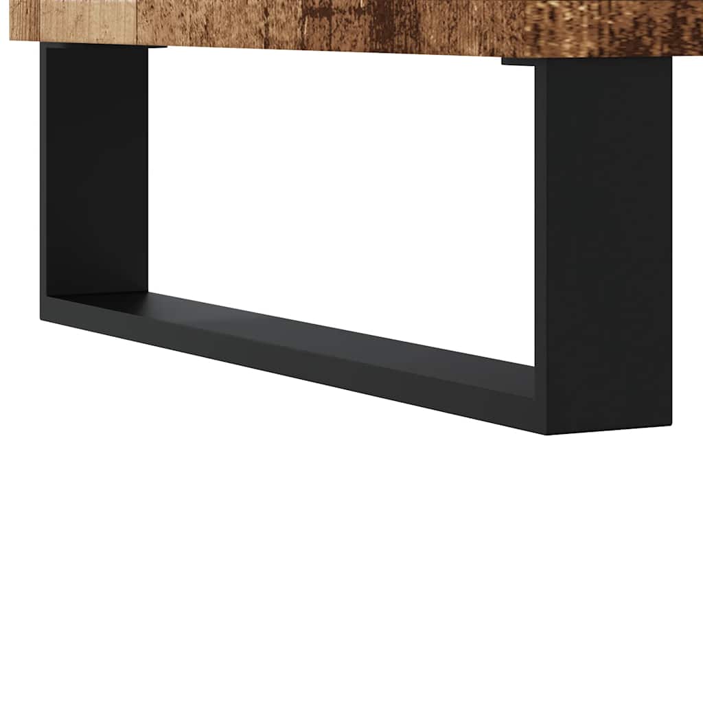 Buffet vieux bois 101,5x35x70 cm bois d’ingénierie - XIOS