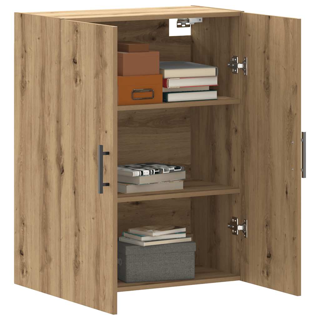 Armoire murale chêne artisanal 69,5x34x90 cm - XIOS