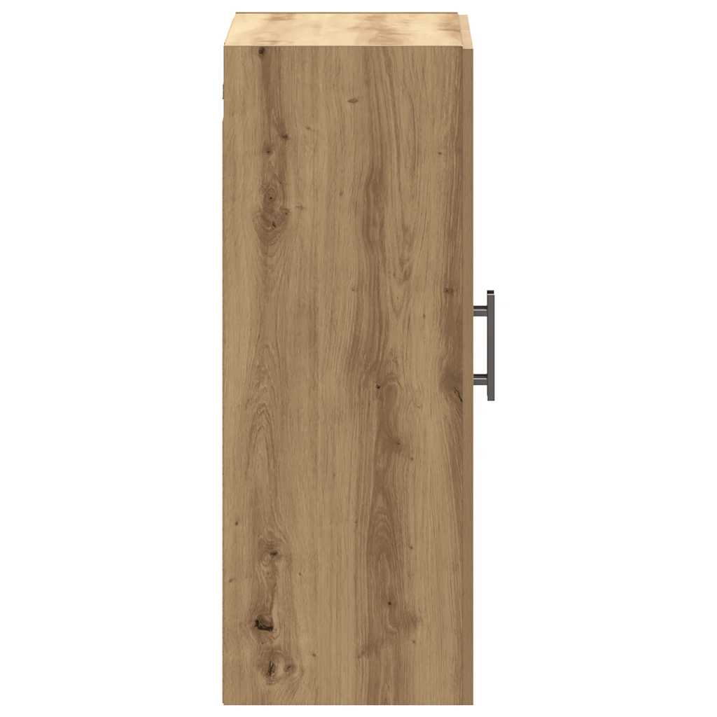 Armoire murale chêne artisanal 69,5x34x90 cm - XIOS