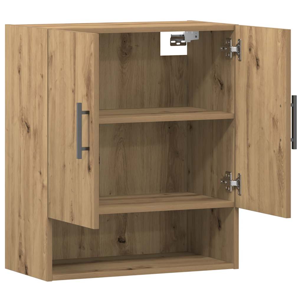 Armoire murale chêne artisanal 60x31x70 cm bois d'ingénierie - XIOS