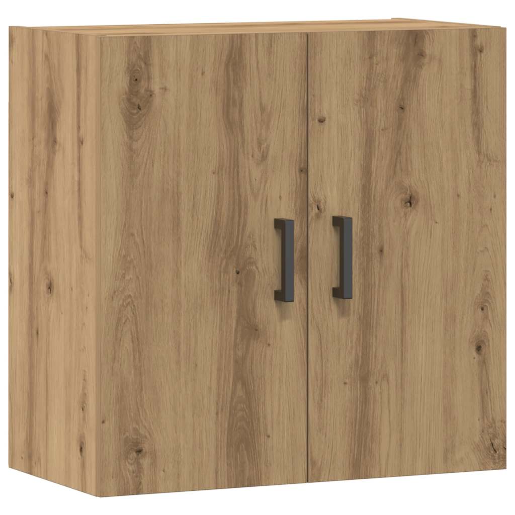 Armoire murale chêne artisanal 60x31x60 cm bois d'ingénierie