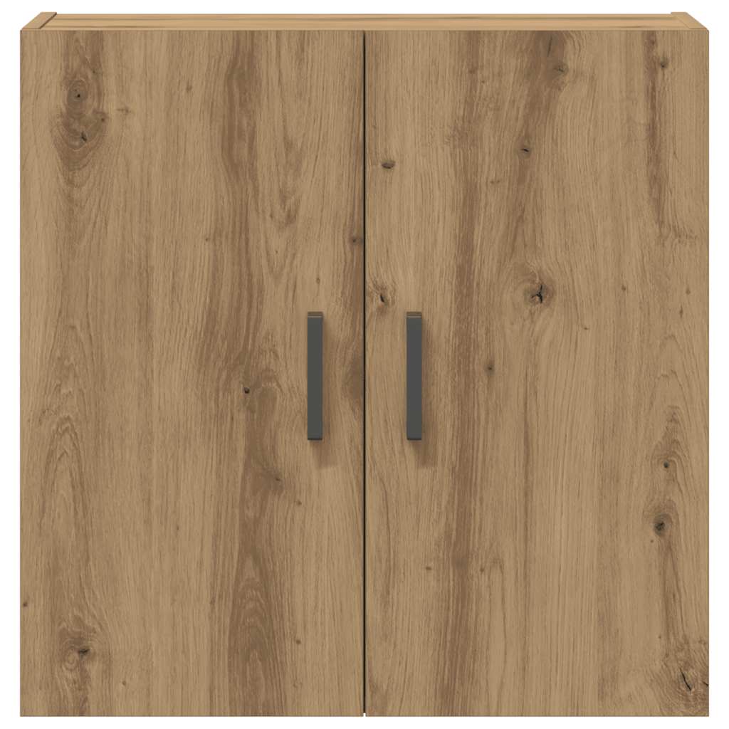 Armoire murale chêne artisanal 60x31x60 cm bois d'ingénierie