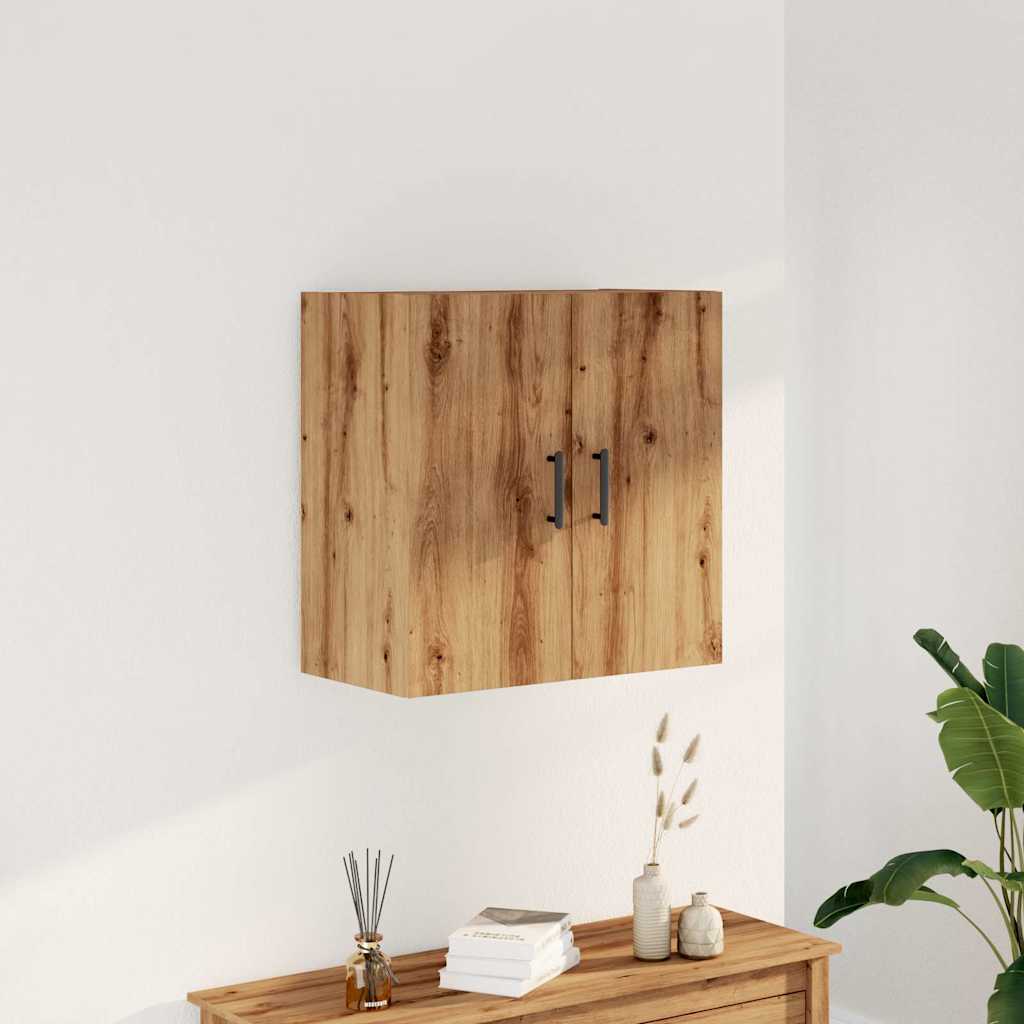 Armoire murale chêne artisanal 60x31x60 cm bois d'ingénierie - XIOS