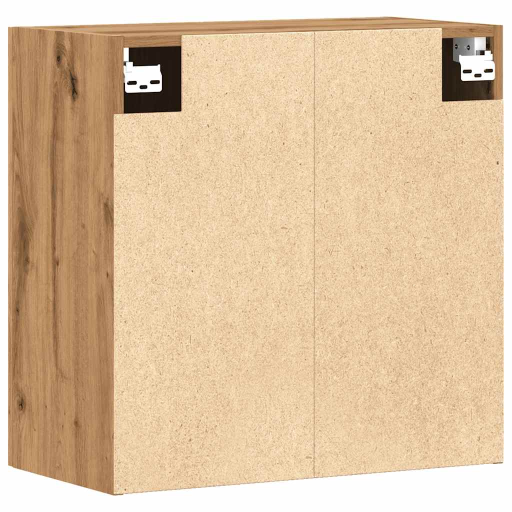 Armoire murale chêne artisanal 60x31x60 cm bois d'ingénierie - XIOS