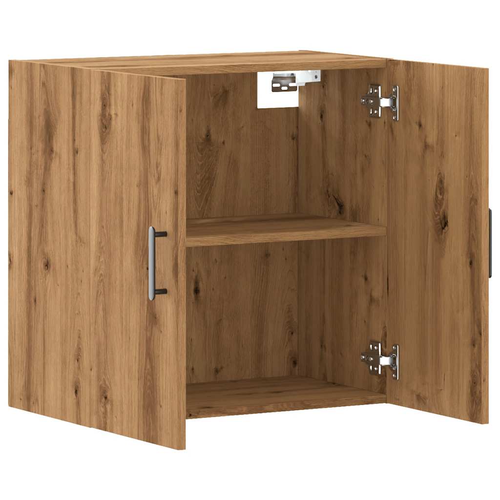 Armoire murale chêne artisanal 60x31x60 cm bois d'ingénierie - XIOS