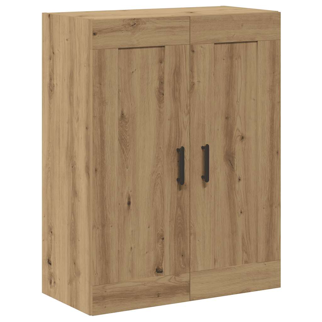 Buffet chêne artisanal 69,5x34x90 cm bois d'ingénierie - XIOS