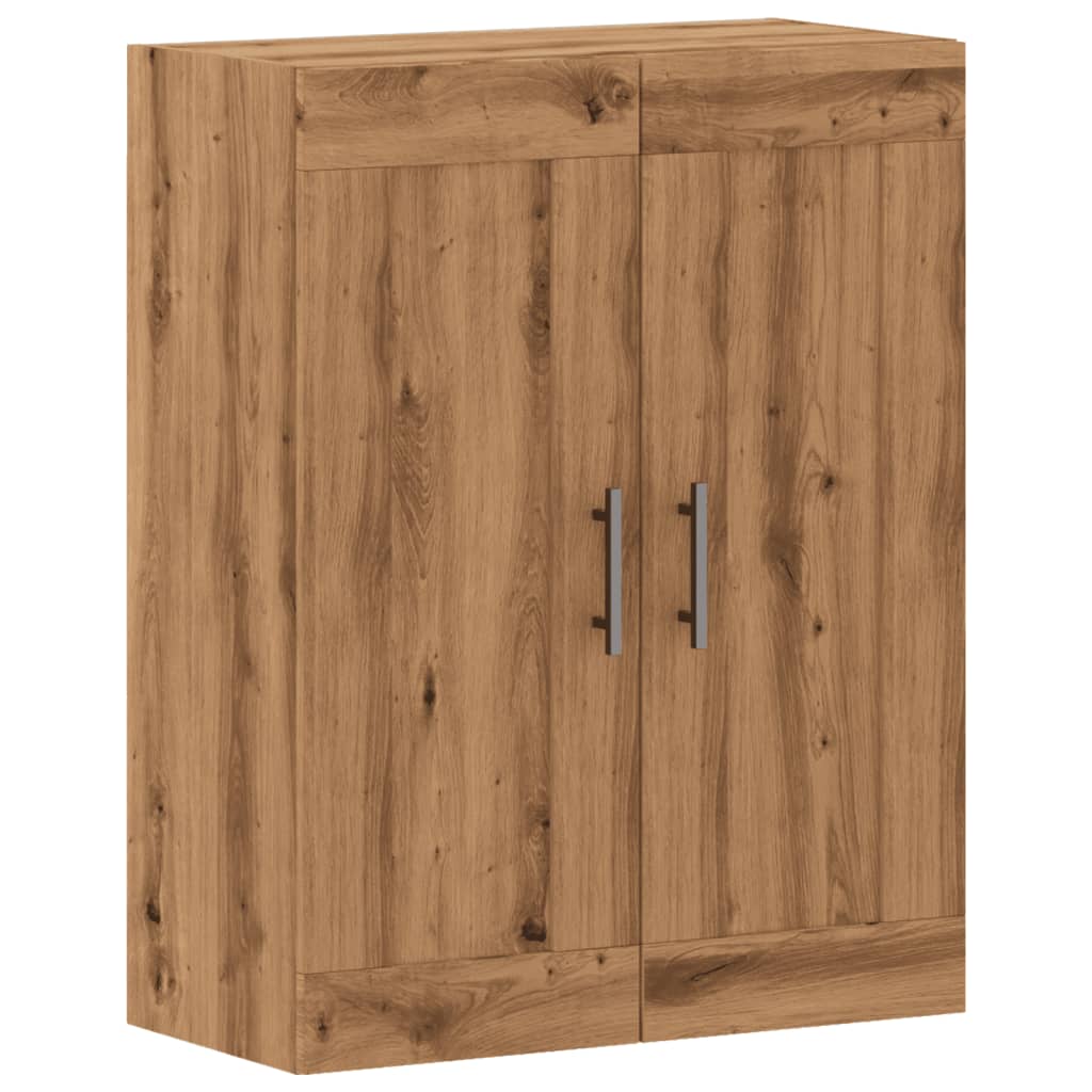 Armoire murale chêne artisanal 69,5x34x90 cm bois d'ingénierie - XIOS