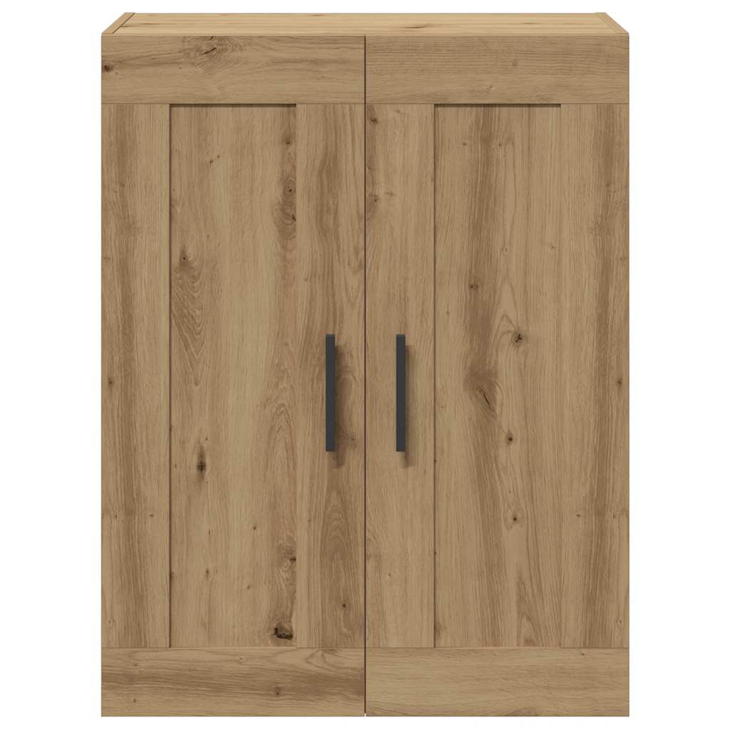Armoire murale chêne artisanal 69,5x34x90 cm bois d'ingénierie - XIOS