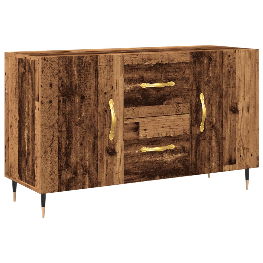 Buffet vieux bois 100x36x60 cm bois d'ingénierie - XIOS